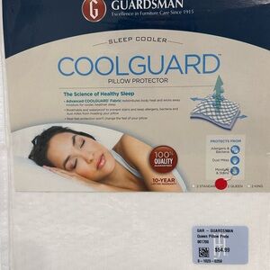 Guardsman CoolGuard Pillow Protector - White standard